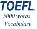 Thumbnail TOEFL Audio Vocabulary in Use. English - French