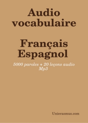 Product picture Cours: Audio Vocabulaire Français - Espagnol