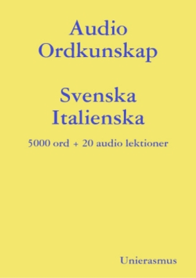 Product picture Audio Ordkunskap. Svenska Italienska